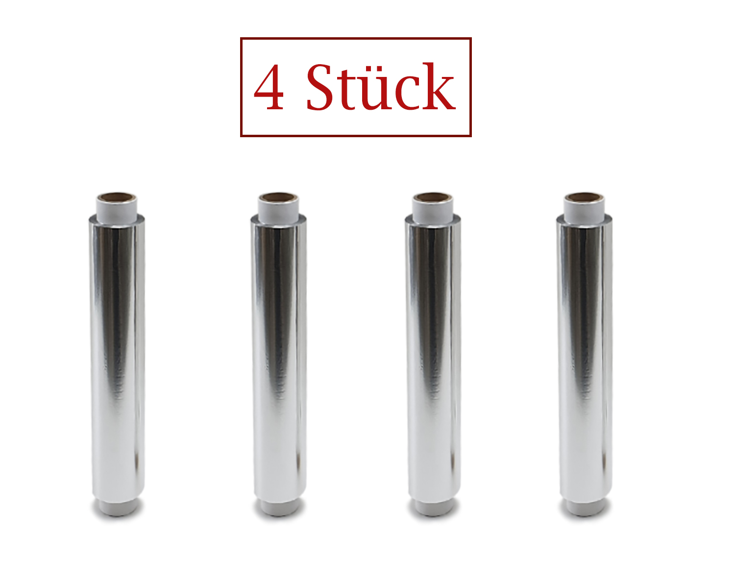 Alufolie 30 cm 4 Rollen