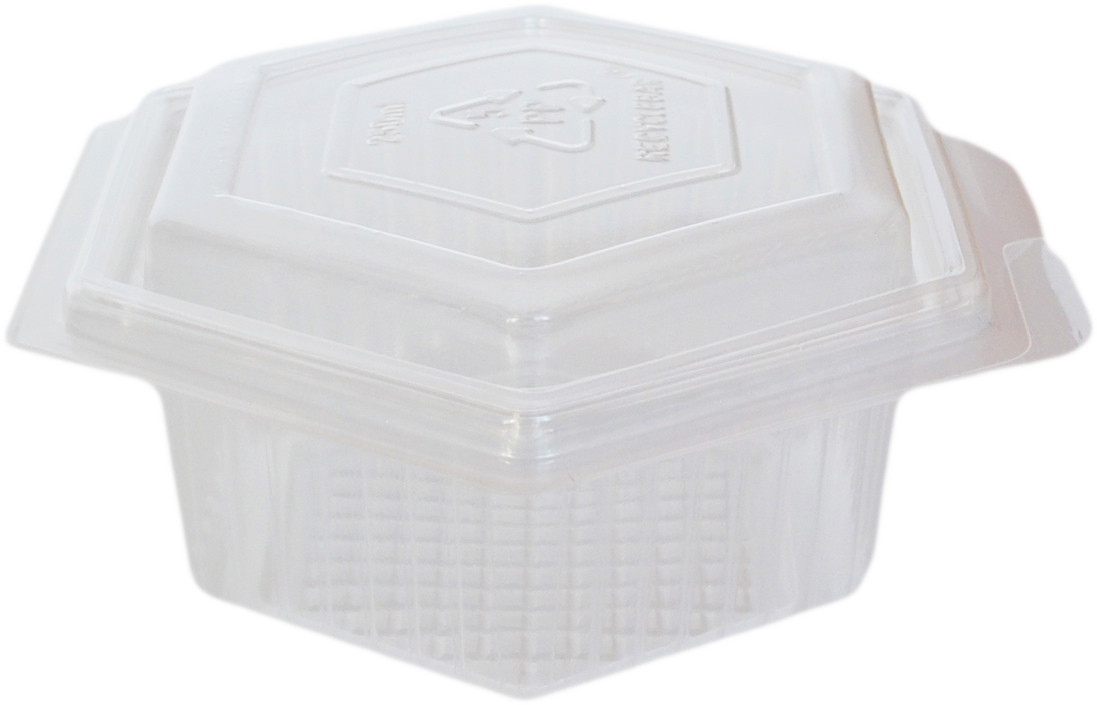 Haushalt Box / Klappbox 500 ml pp 8 eckig