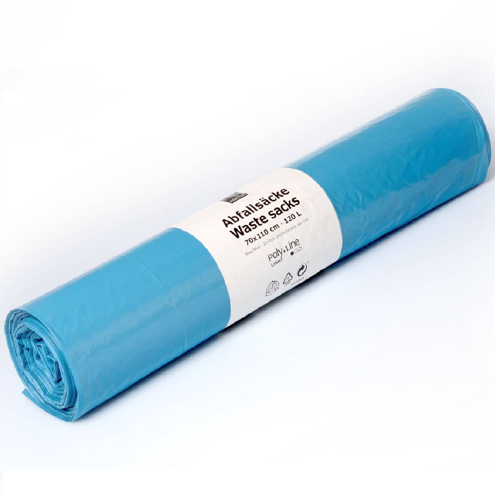 Müllsack / Müllbeutel blau 1 Rolle