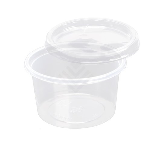 Dressingbecher 100 ml + Deckel